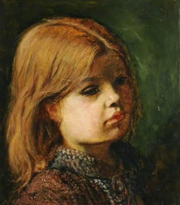 Bir Kızın Portresi - John Everett Millais