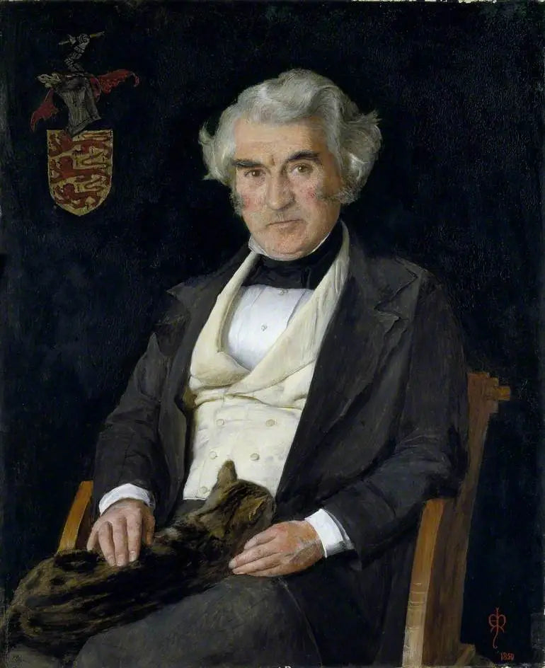 Thomas Combe (1796–1872) - John Everett Millais - Alpha Reproduction