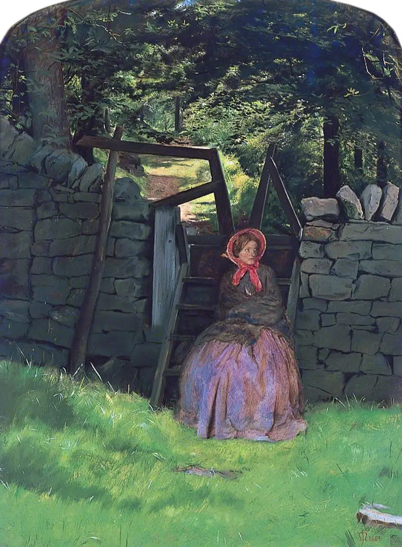 Beklerken - John Everett Millais
