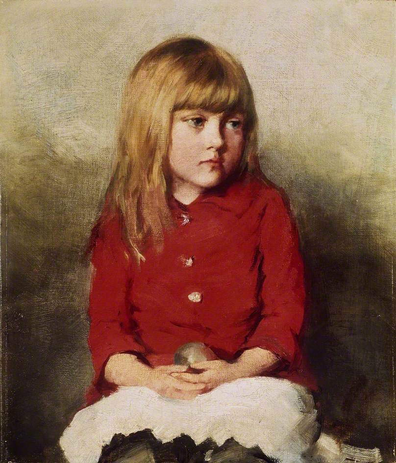 Portrait d'une jeune fille - John Everett Millais