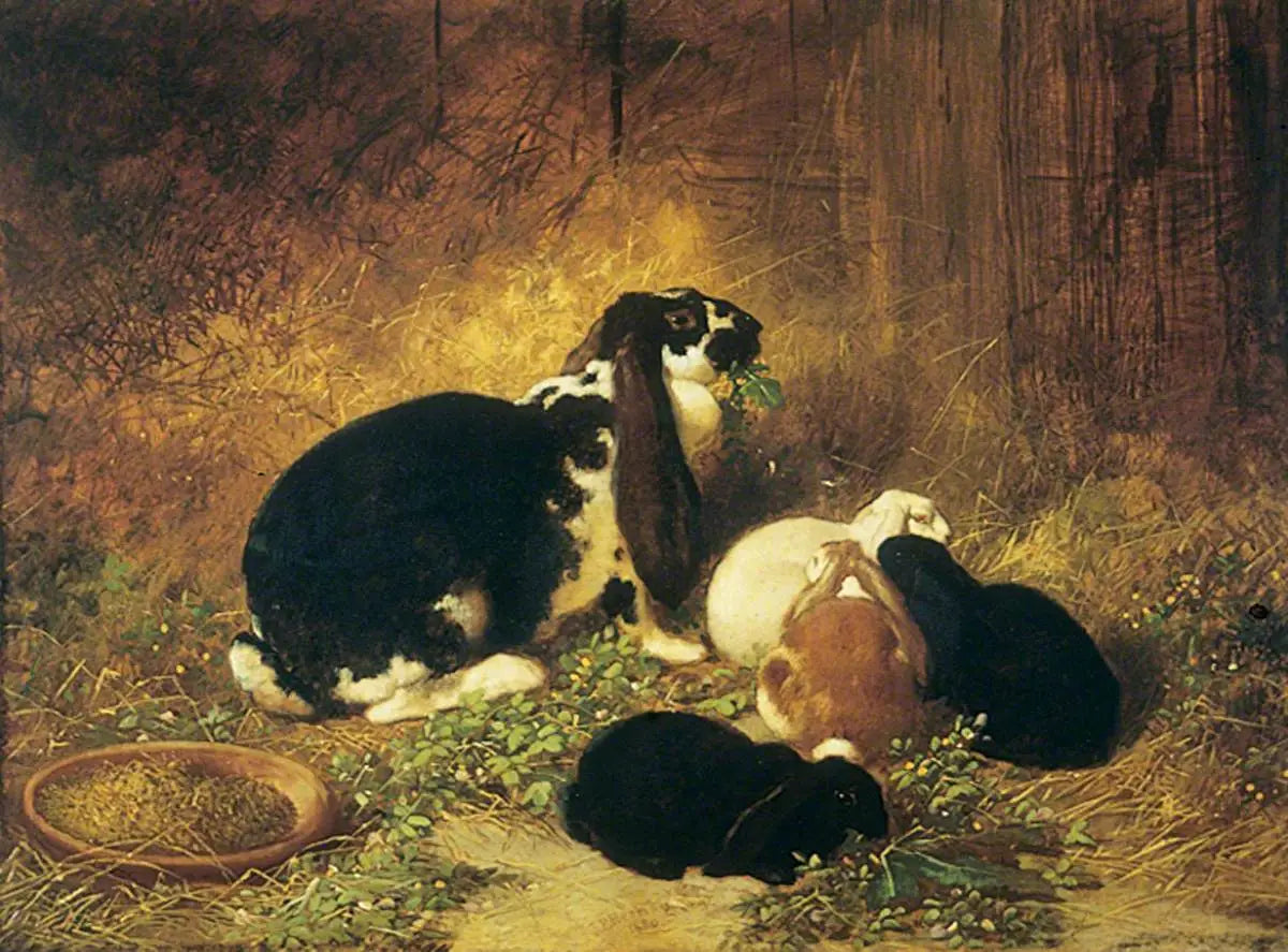 Une famille heureuse - John Frederick Herring Sr. - Alpha Reproduction