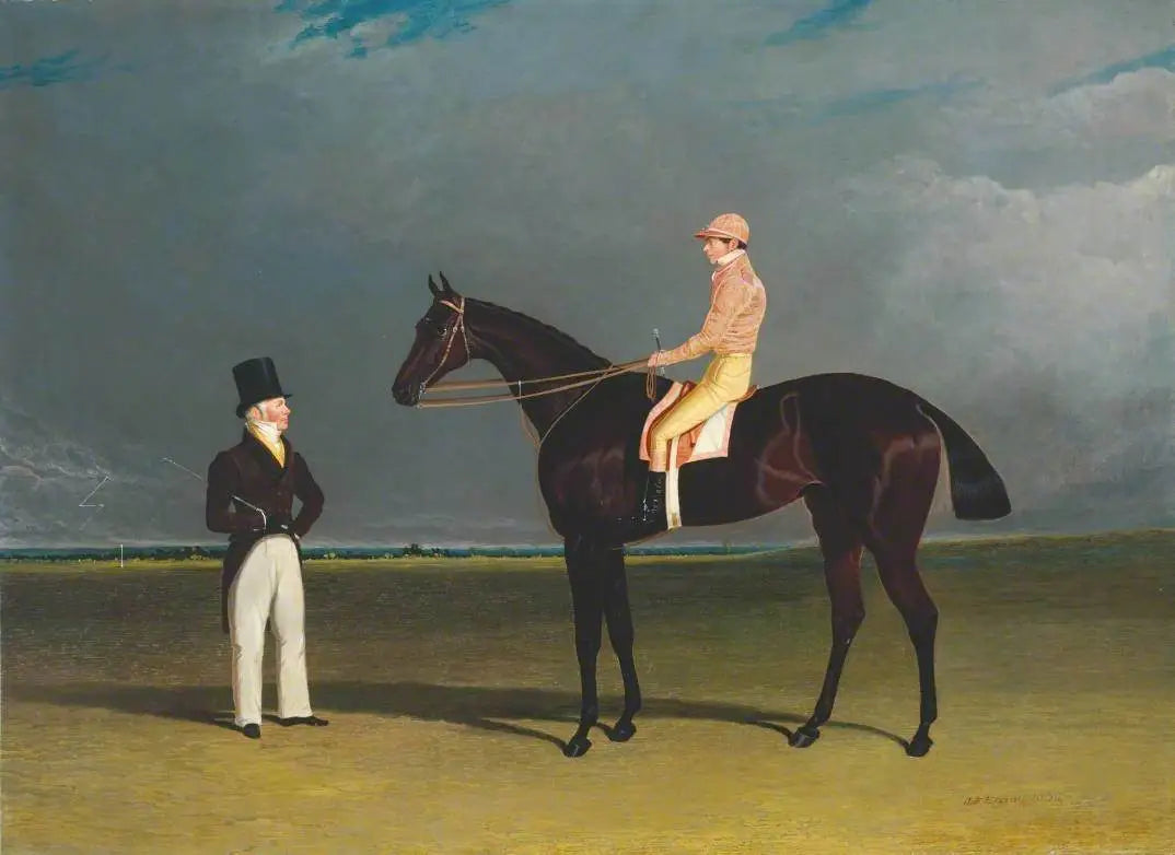 Birmingham avec Patrick Conolly Up et son propriétaire John Beardsworth - John Frederick Herring Sr. - Alpha