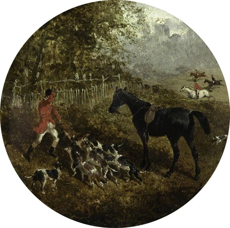 Kurt avıyla ilgili sekiz dairesel sahne: Ölüm - John Frederick Herring, Sr.