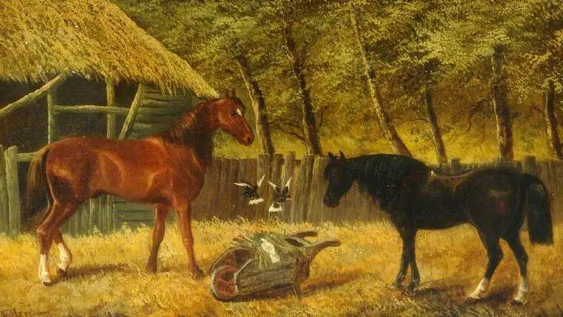 Çiftlik Sahnesi - John Frederick Herring, Sr.