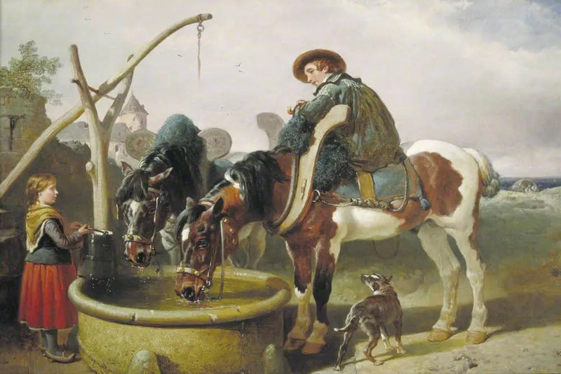 Kuyuda Atlar ve Henry Bright (1814–1873) - John Frederick Herring, Sr.