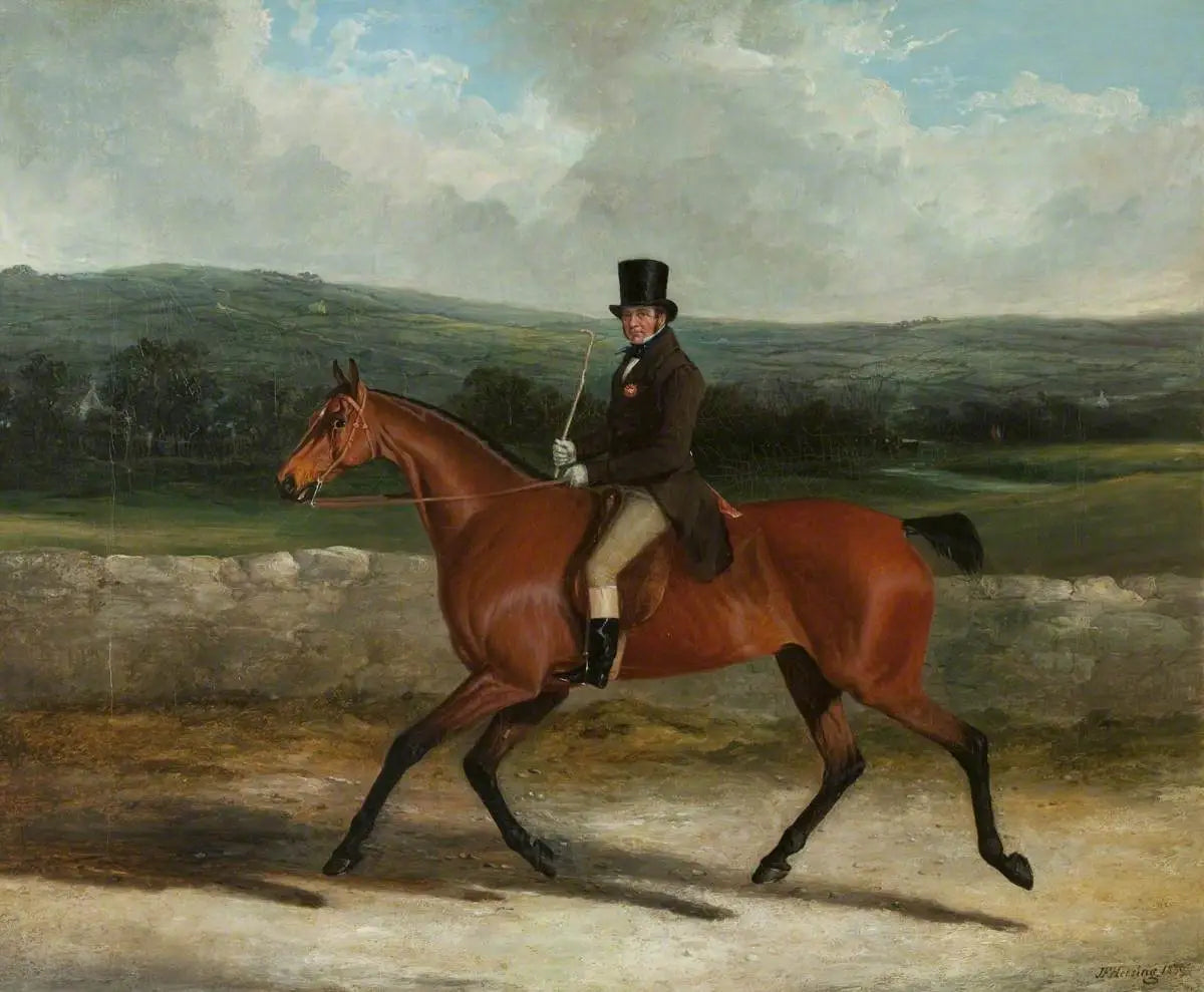 William Ward à cheval - John Frederick Herring Sr. - Alpha Reproduction
