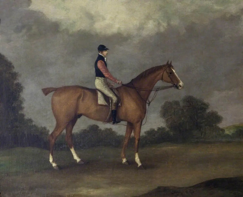 Elis', J. Day tarafından binmiş kızıl at - John Frederick Herring, Sr.