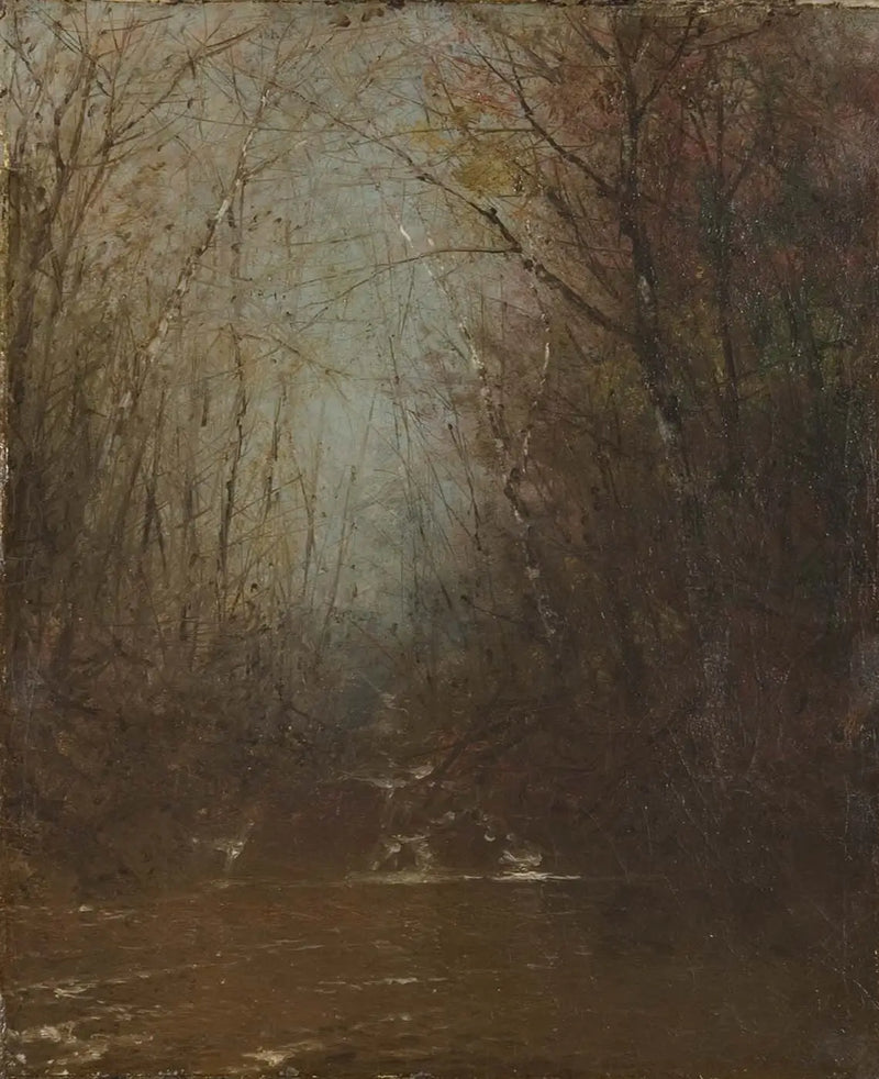 Orman içi ve dere - John Frederick Kensett