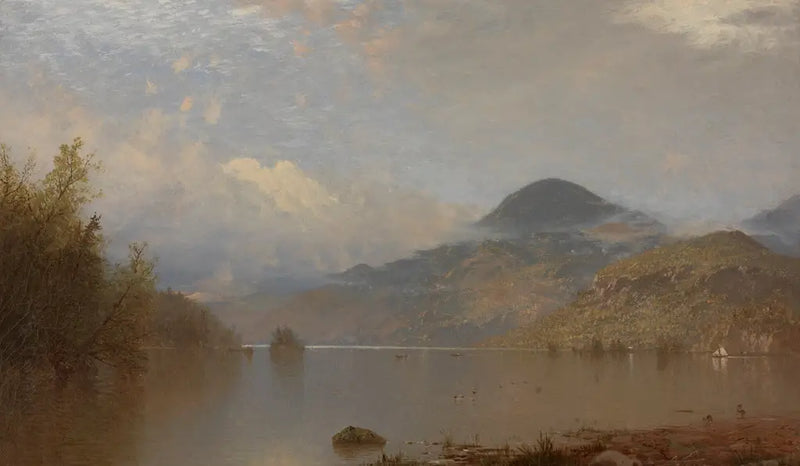 Lac George, Montagne Noire - John Frederick Kensett