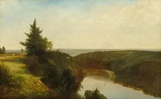 Morris Dağı yakınlarındaki Genesee manzarası - John Frederick Kensett