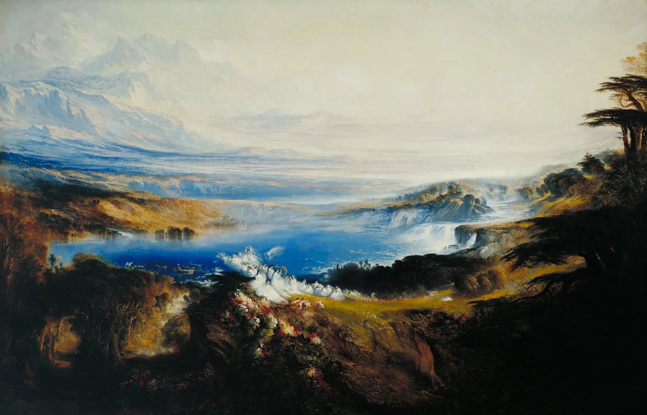 Les Plaines du Paradis - John Martin - Alpha Reproduction