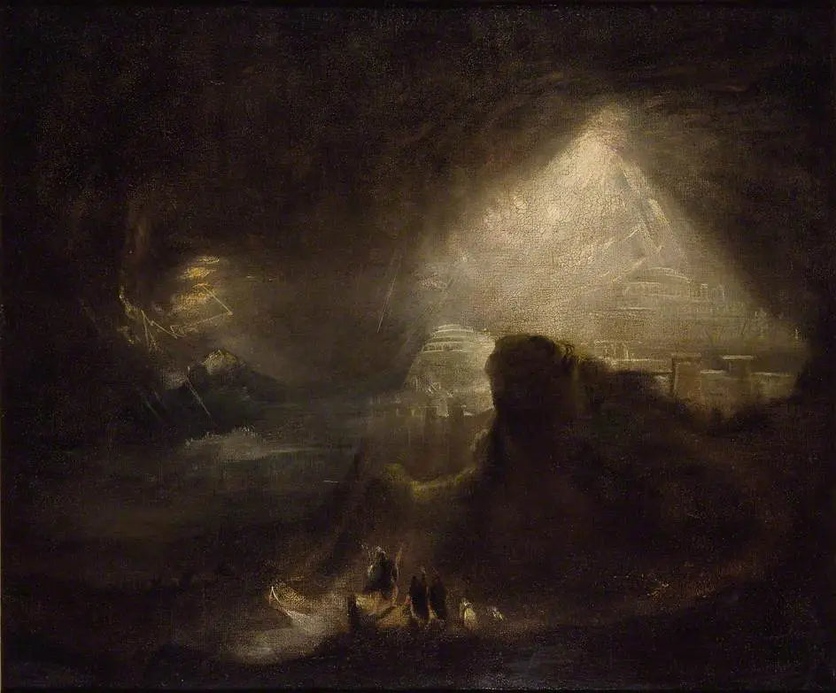 Josué ordonnant au soleil de s’arrêter - John Martin - Alpha Reproduction