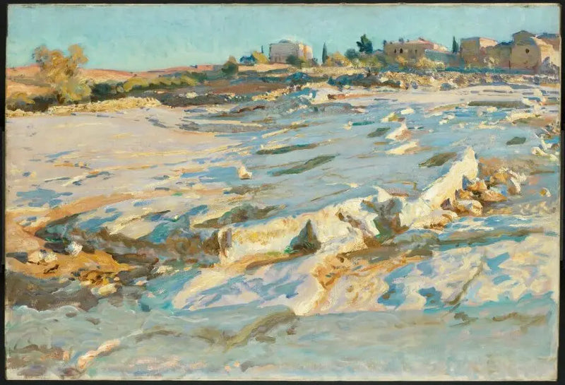 Zeytin Dağı'nın Yakınında, Kudüs - John Singer Sargent