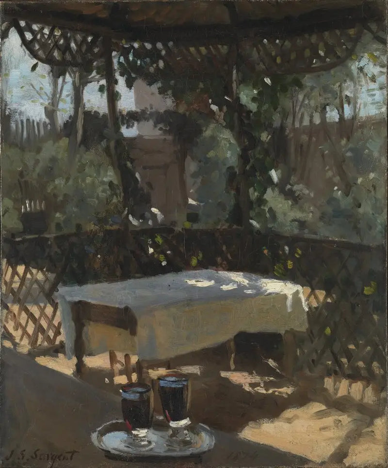 İki şarap kadehi - John Singer Sargent