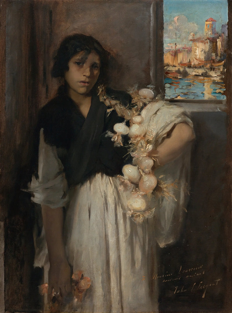 Venedik Soğan Satıcısı - John Singer Sargent