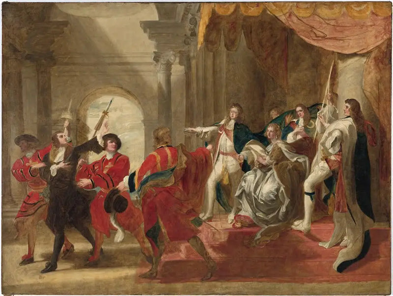 Monmouth önünde Jacques II - John Singleton Copley