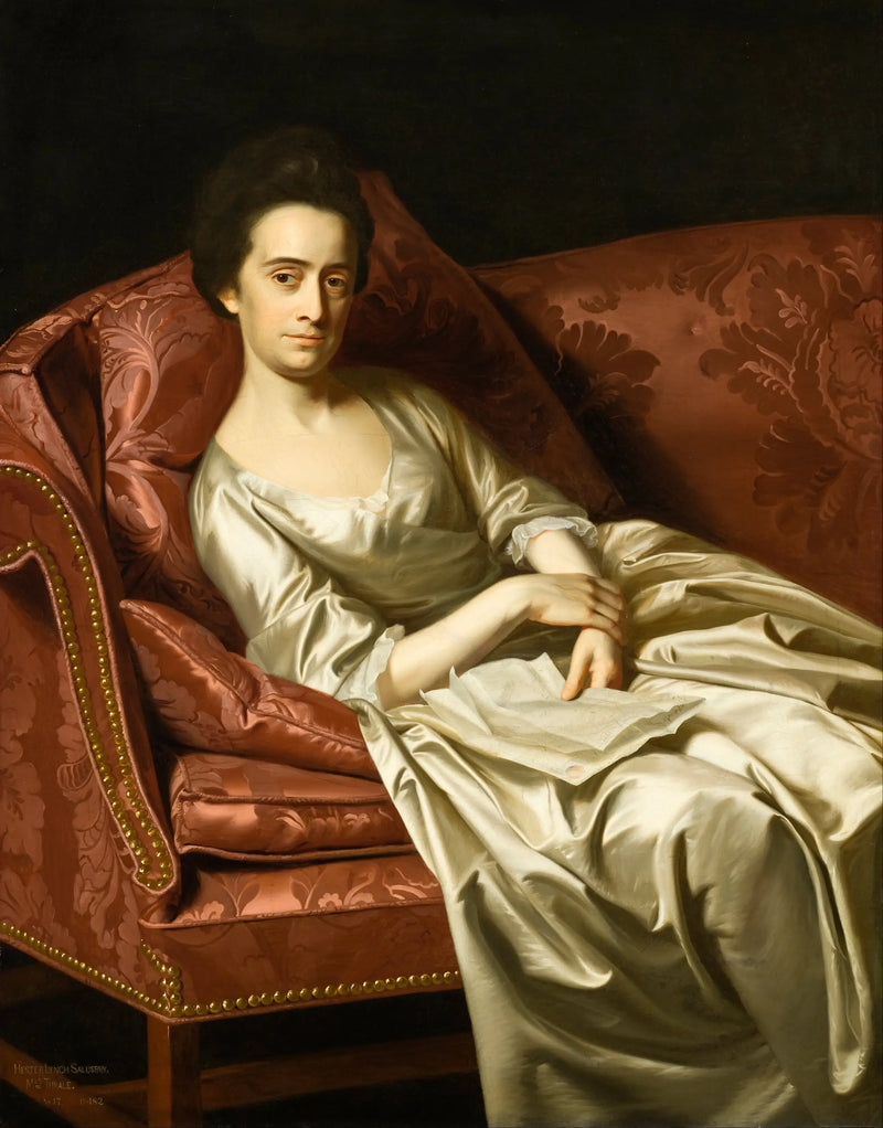 Bir Hanımefendinin Portresi - John Singleton Copley