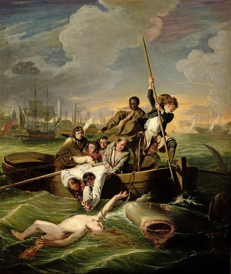 Watson ve köpekbalığı - John Singleton Copley