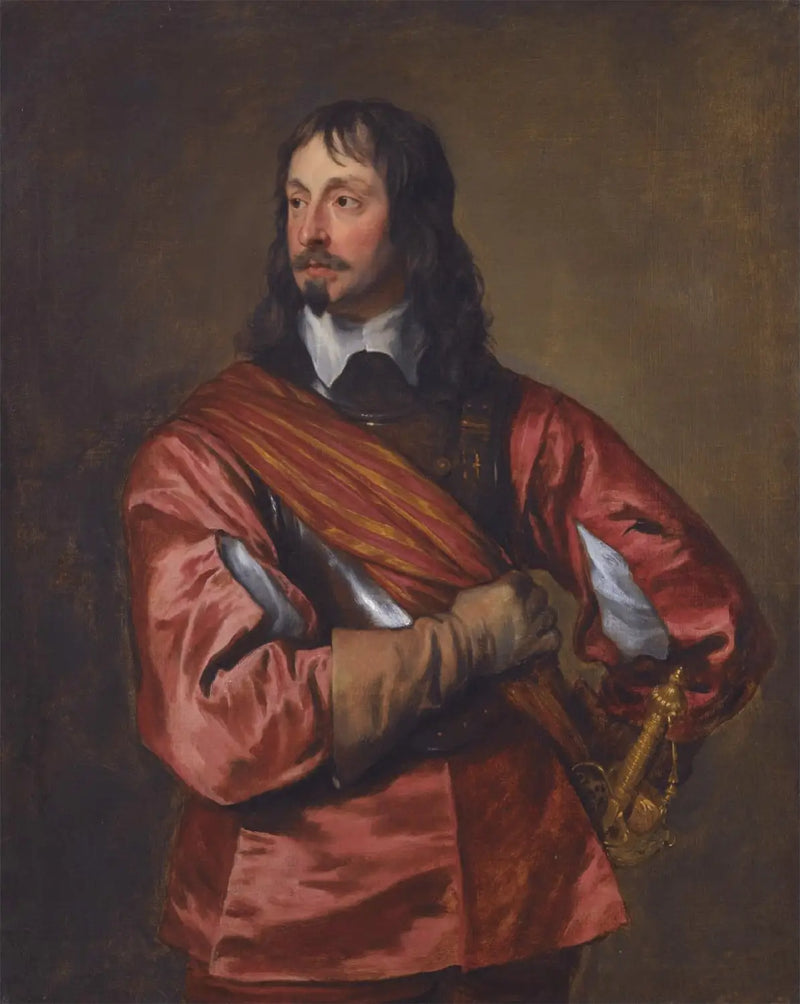 Sir John Mennes Portresi - Antoine van Dyck