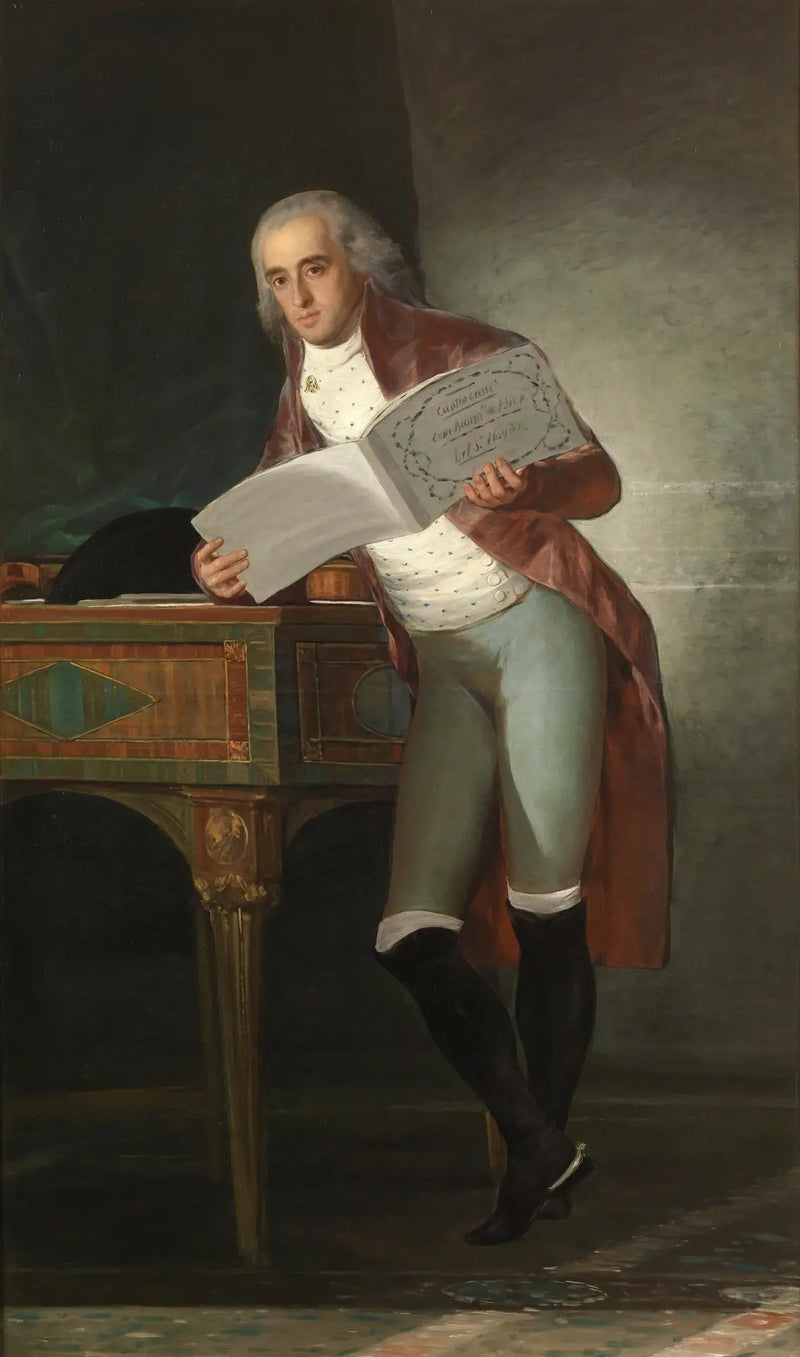 Albay Dükü Portresi - Francisco de Goya