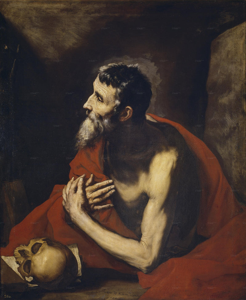 Saint-Jérôme - Jusepe de Ribera