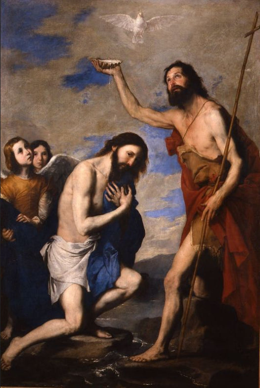 Le Baptême du Christ - Jusepe de Ribera