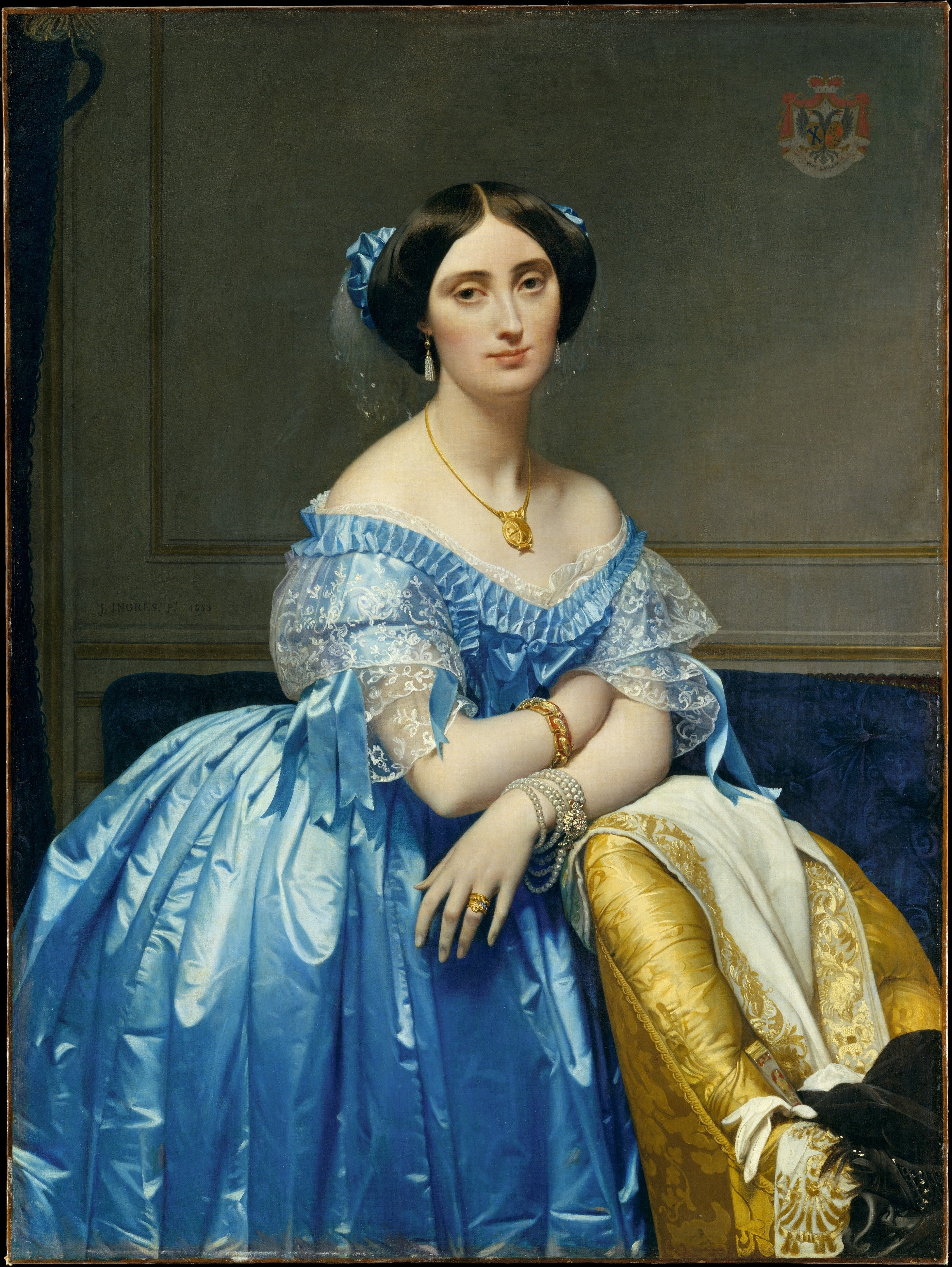 Broglie Prensesi - Jean-Auguste-Dominique Ingres