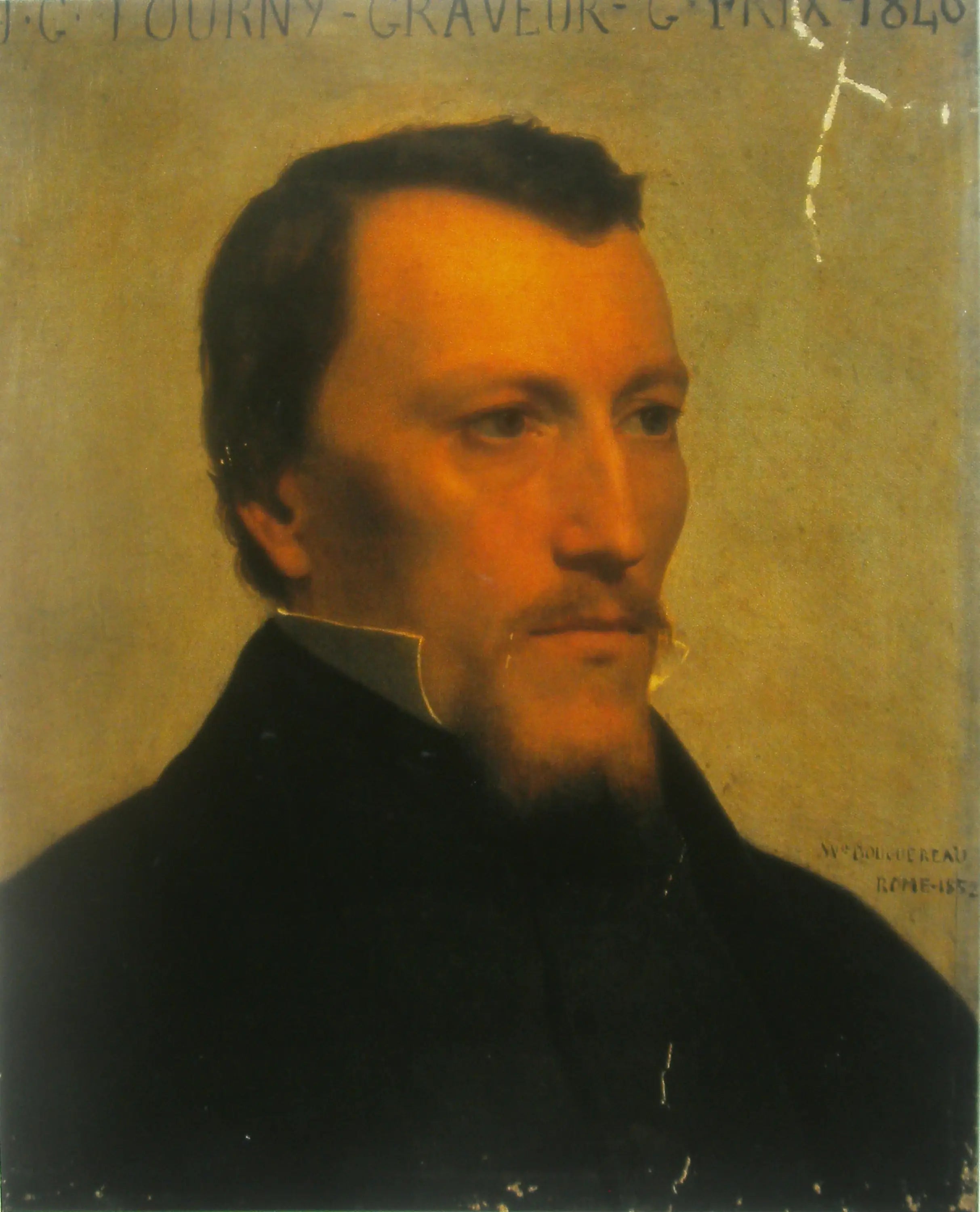 Portrait de Joseph-Gabriel Tourny - Bouguereau - Alpha Reproduction