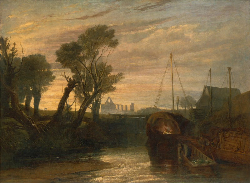 Newark Abbey - J. M. W. Turner