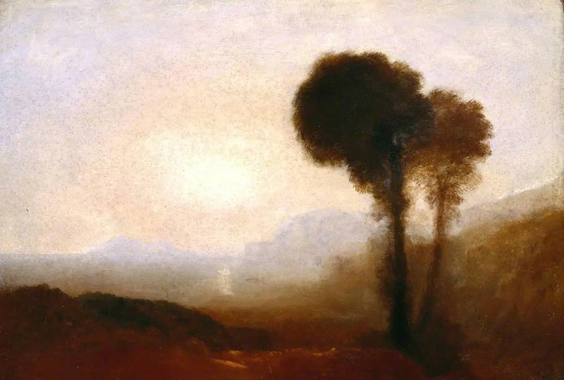 Napoli Yakınlarındaki Kıyı Manzarası - J. M. W. Turner