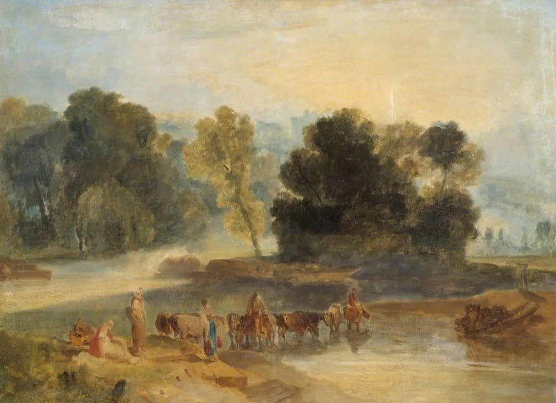 Nehirden Geçen Atlı Adamlar - J. M. W. Turner