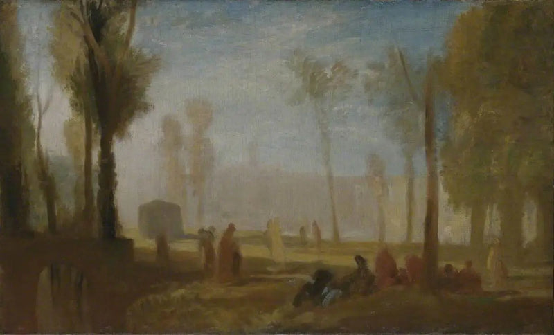 Rouen: Sol Bank'tan Faubourg St-Sever'e Bir Manzara - J. M. W. Turner