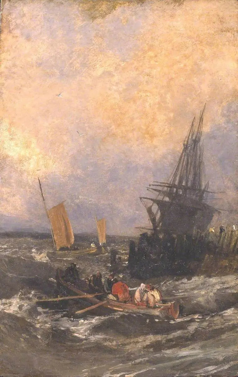 Bir Kırılma Noktasıyla Nakliye - J. M. W. Turner