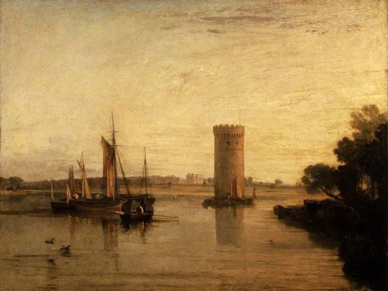 Tabley, Cheshire, Sir J.F. Leicester, Bart.'ın Yeri: Sakin Sabah - J. M. W. Turner