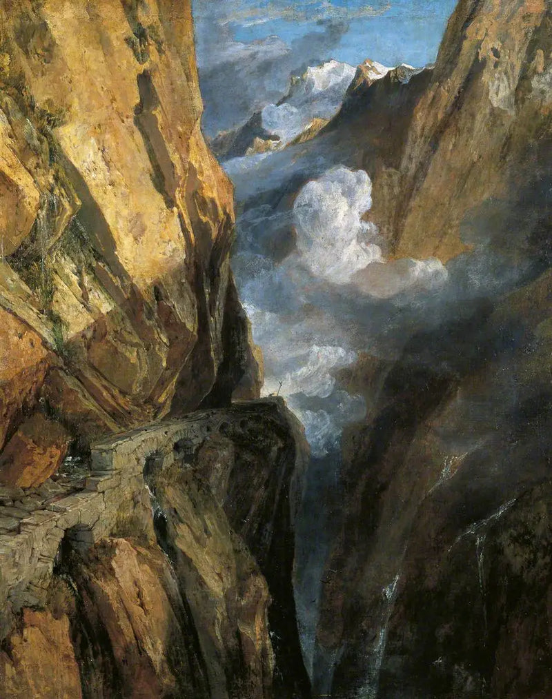 Saint Gotthard Geçidi, İsviçre - J. M. W. Turner