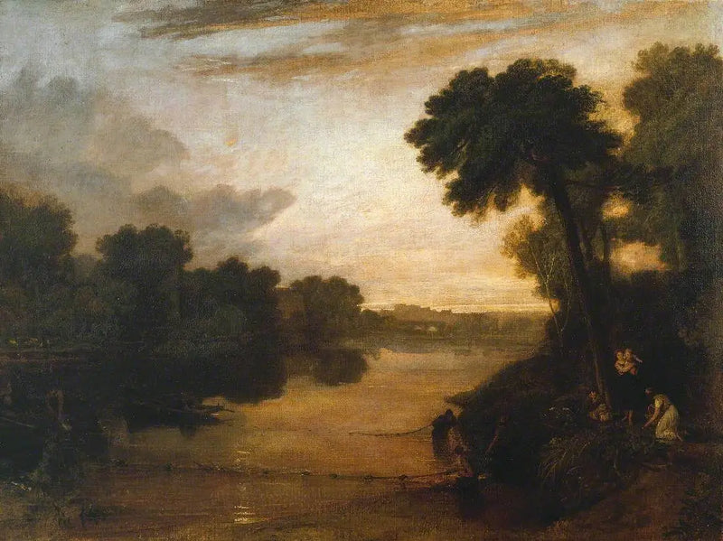 Windsor yakınlarındaki Thames - J. M. W. Turner