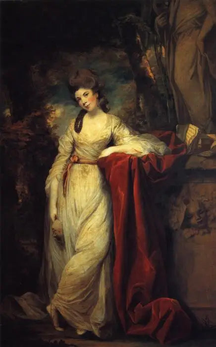 Mme Abington (yaklaşık 1737-1815), komik ilham perisi - Joshua Reynolds