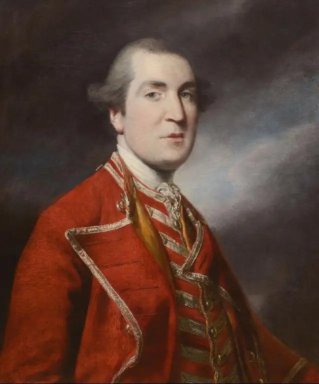 Beşinci Viscount Allen, Joshua (1728-1816) adlı, Lord Lieutenant üniformasında portresi - Joshua Reynolds