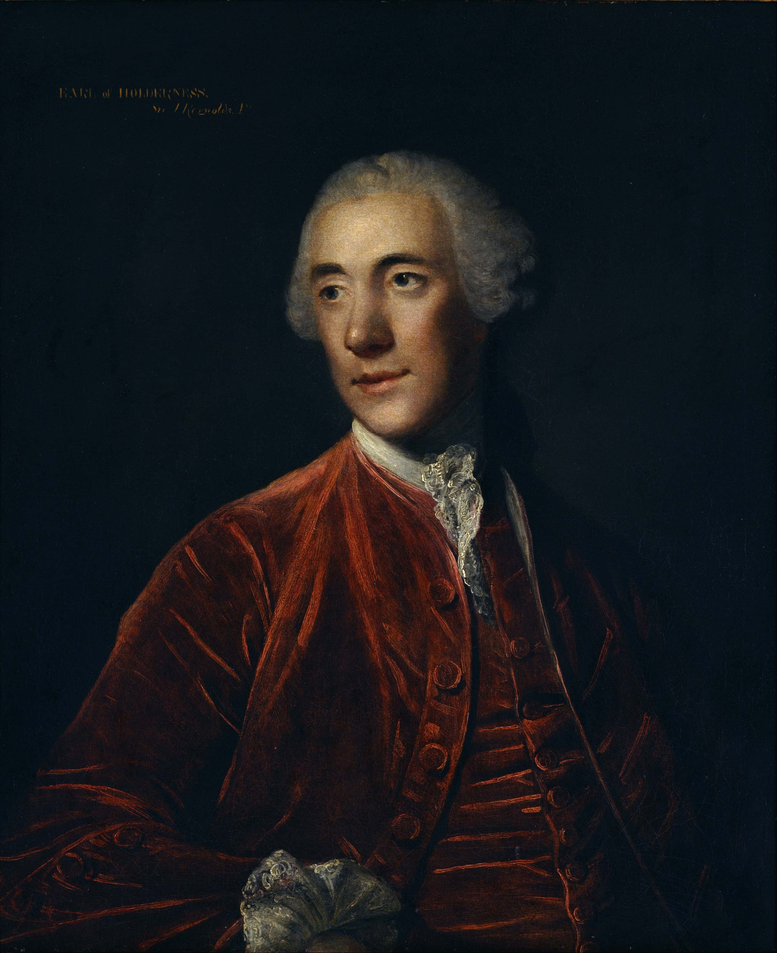 Robert d'Arcy, 4e comte de Holderness - Joshua Reynolds