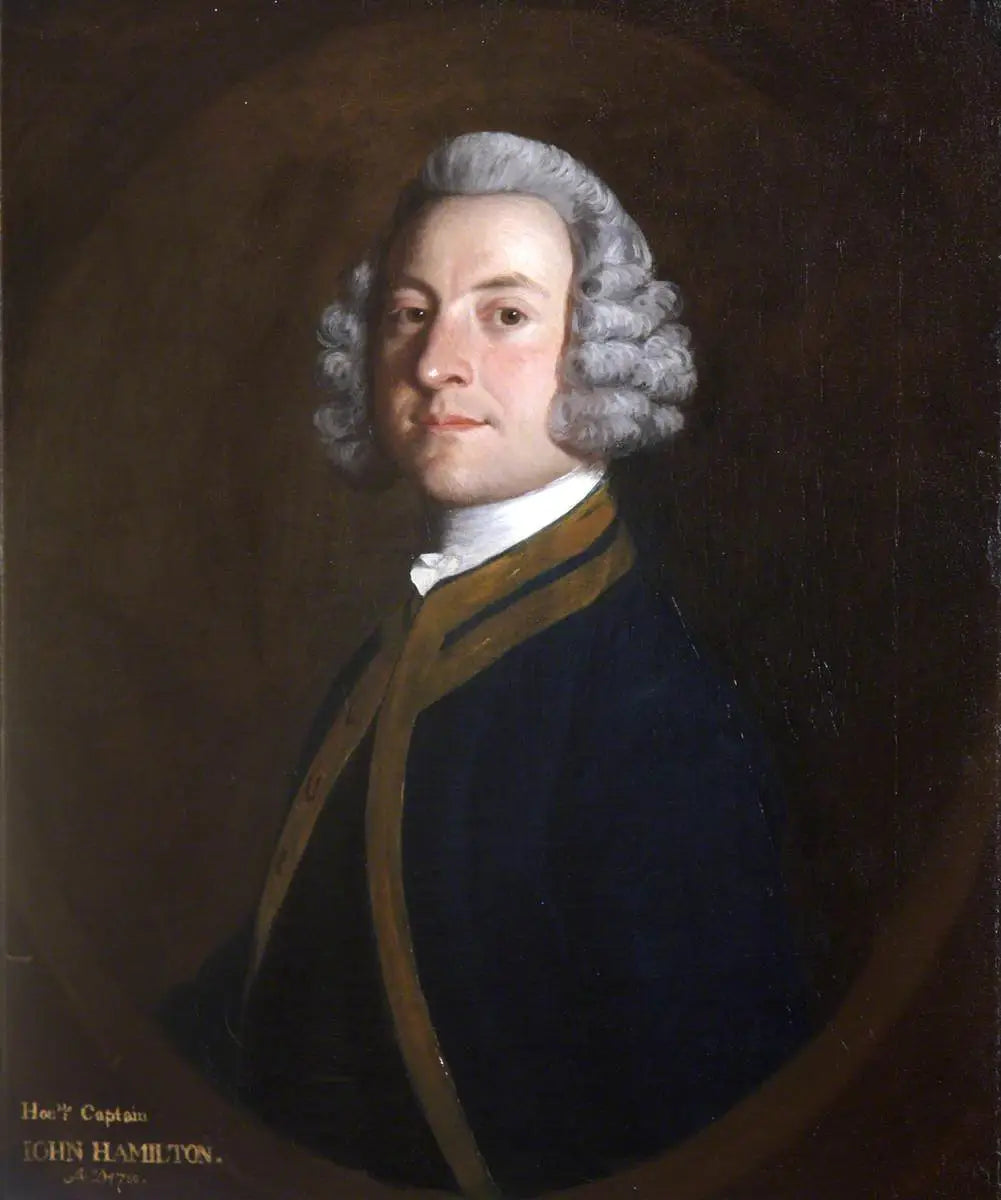 Capitaine l’honorable John Hamilton (1714–1755) - Joshua Reynolds - Alpha Reproduction