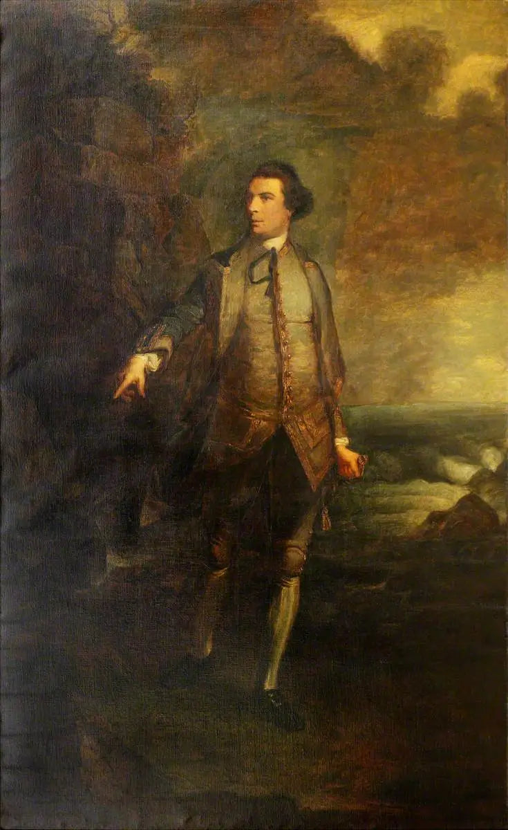 Augustus Keppel, 1. viscount Keppel (1725–1786), Mavi Donanma amirali - Joshua Reynolds