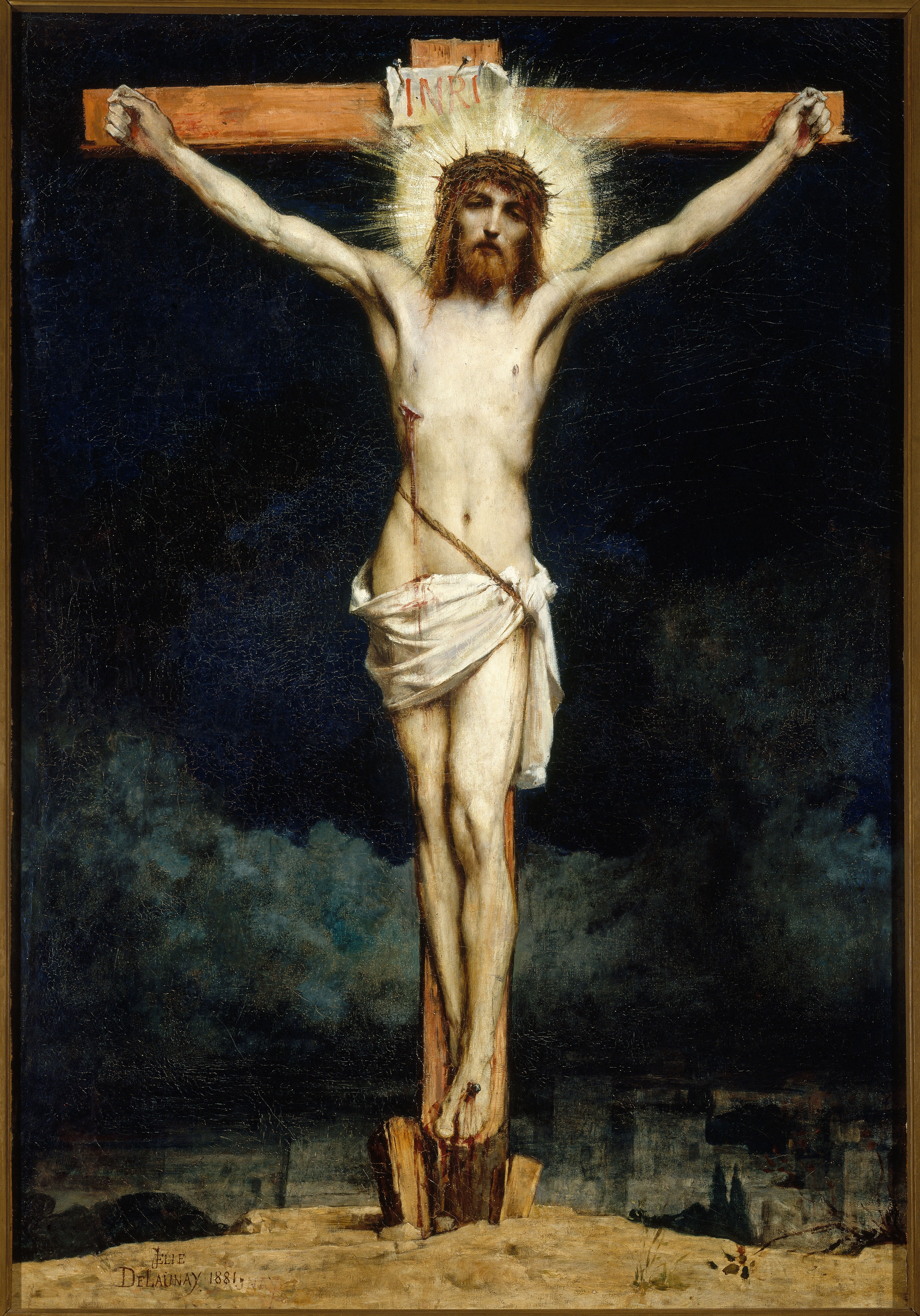 Christ en croix - Jules-Élie Delaunay