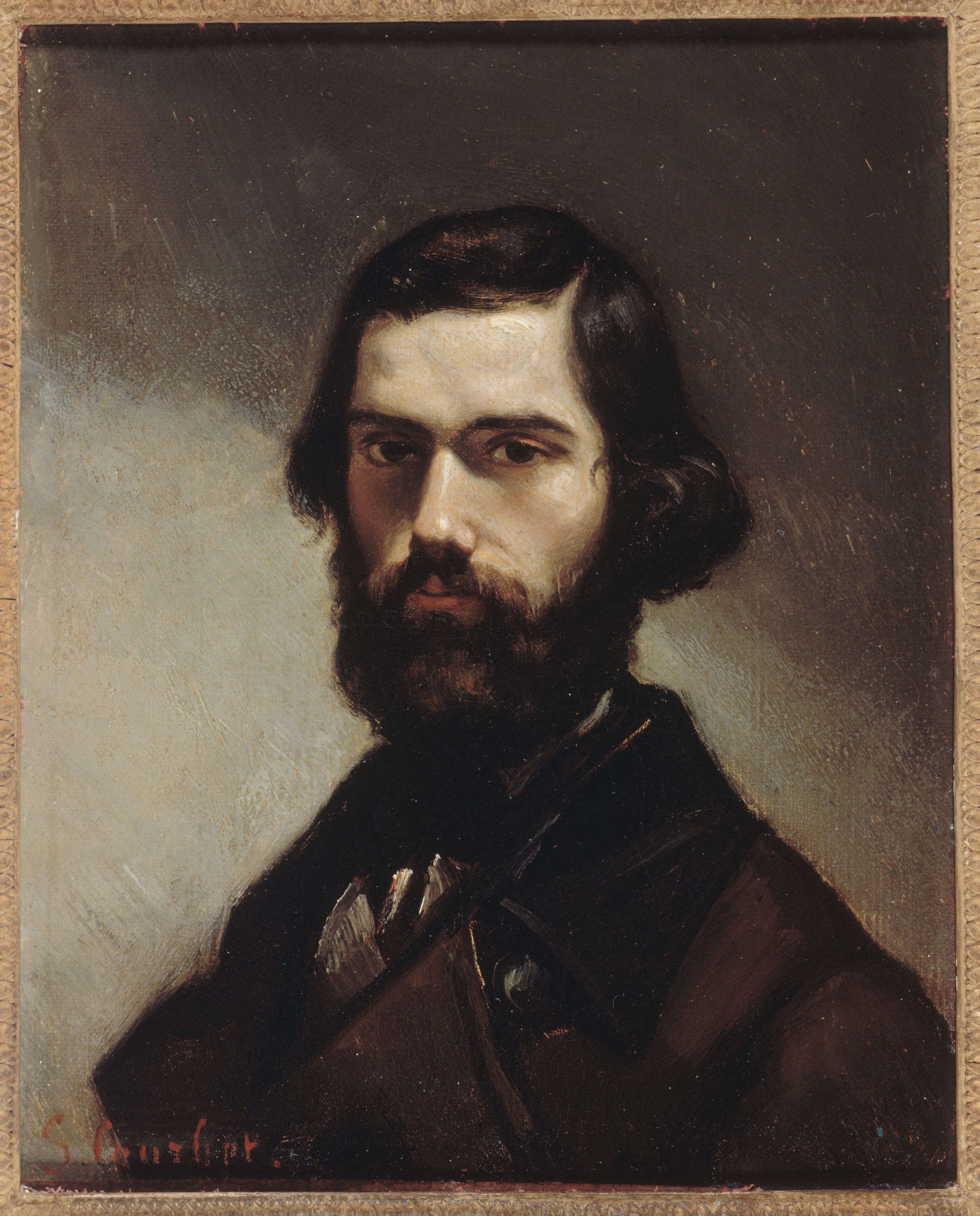 Portrait de Jules Vallès (1832-1885), écrivain - Gustave Courbet