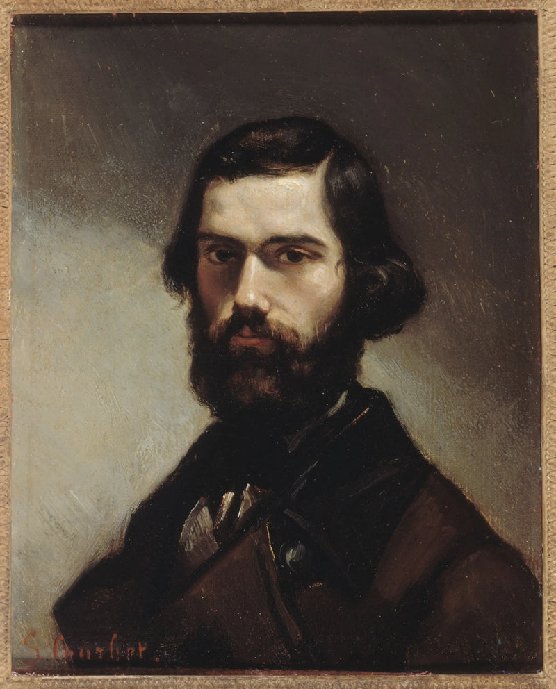 Jules Vallès Portresi (1832-1885), yazar - Gustave Courbet