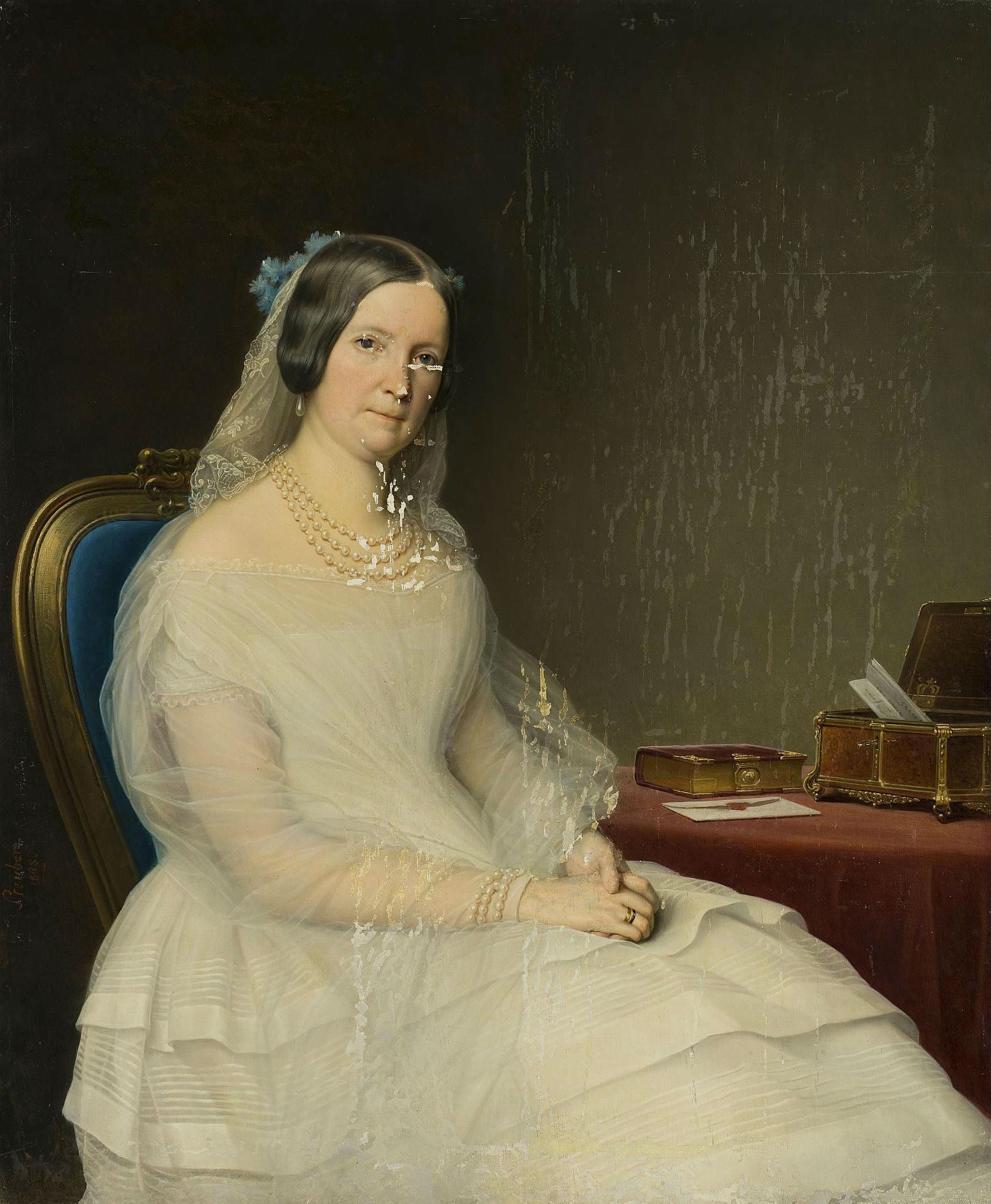 Portrait de la comtesse Ioulia Stroganova - Charles de Steuben