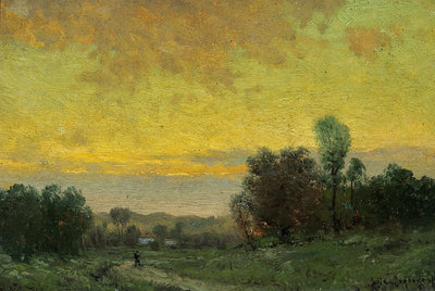 Paysage du coucher de soleil - Julian Onderdonk - Alpha Reproduction