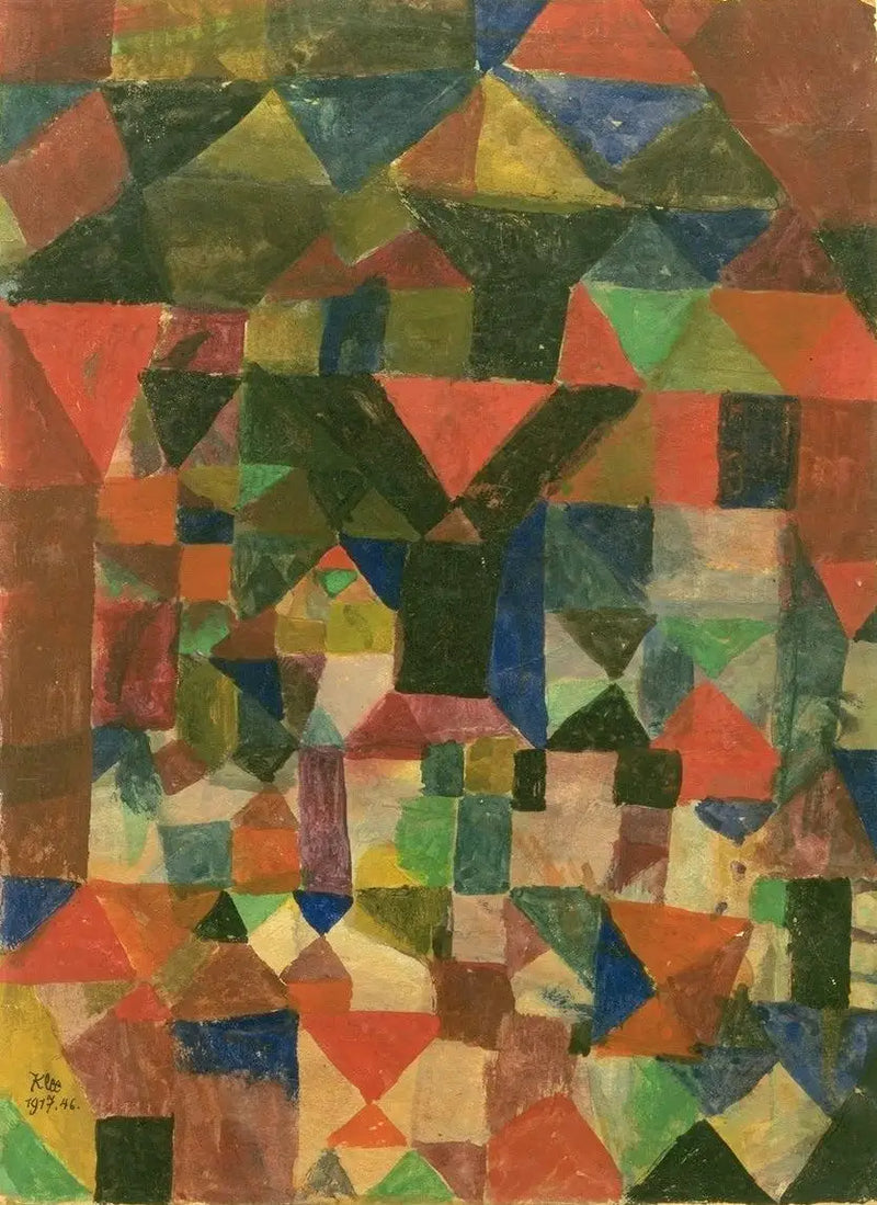 Kentsel Tip Yapı - Paul Klee