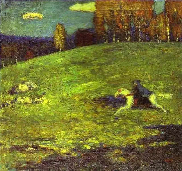Mavi Süvari - Vassily Kandinsky