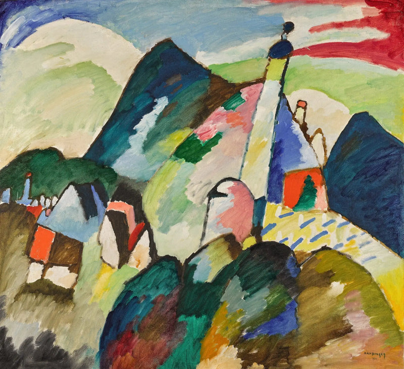 Murnau Kilisesi - Vassily Kandinsky