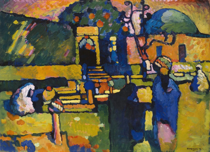 Araplar (mezarlık) - Vassily Kandinsky